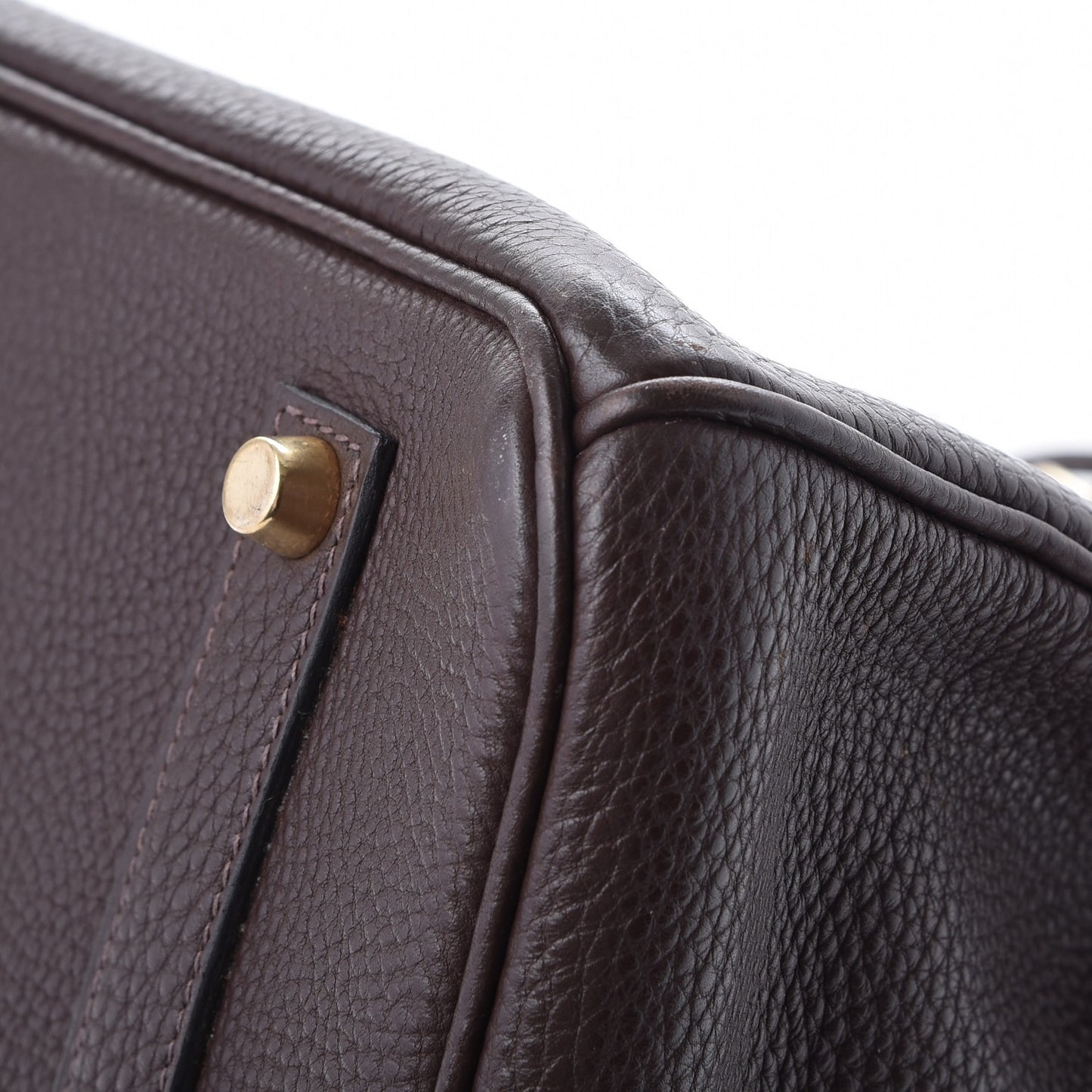Togo Birkin 35 Chocolate