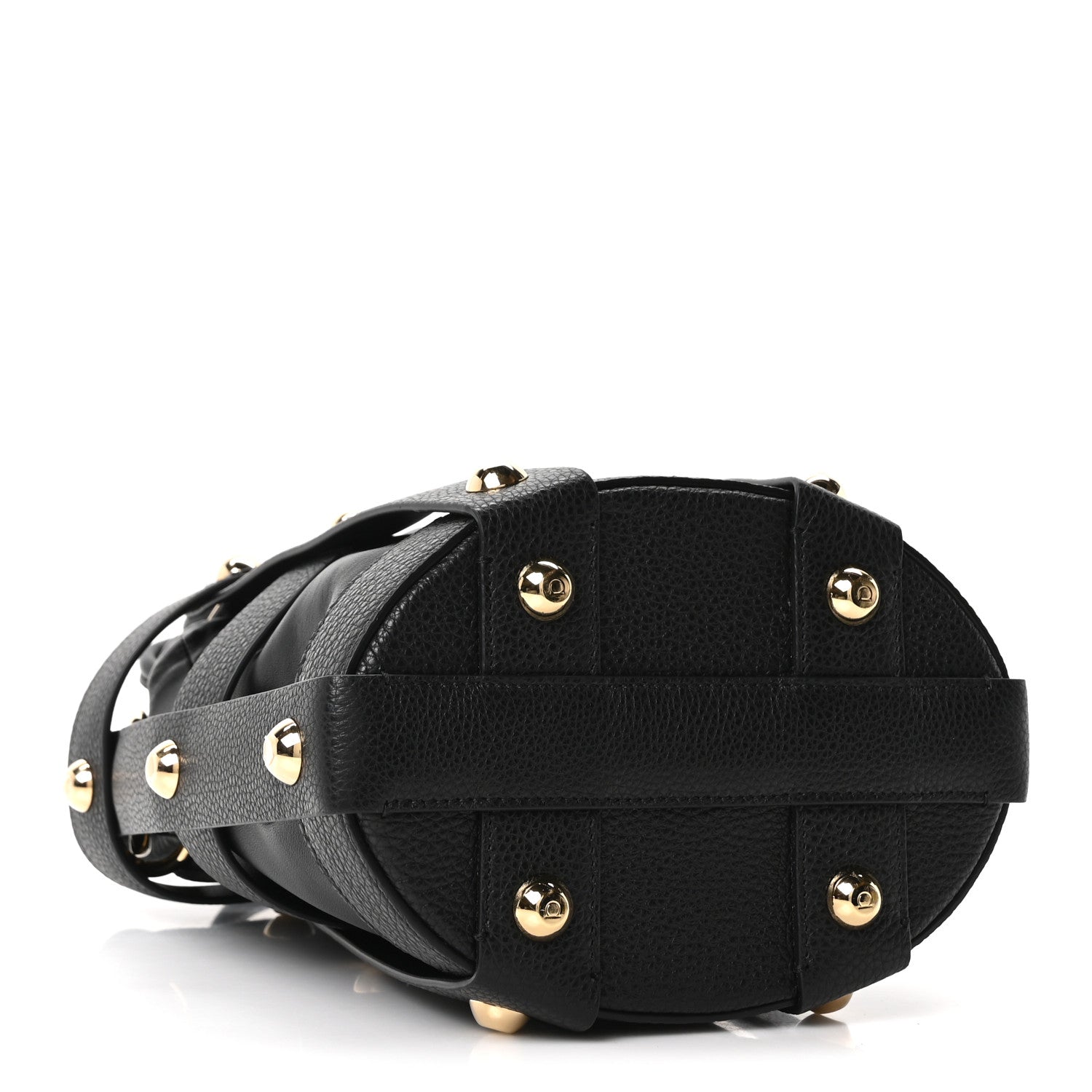 Salvatore Ferragamo Calfskin Cage Bag Black 1883132 – FASHIONPHILE