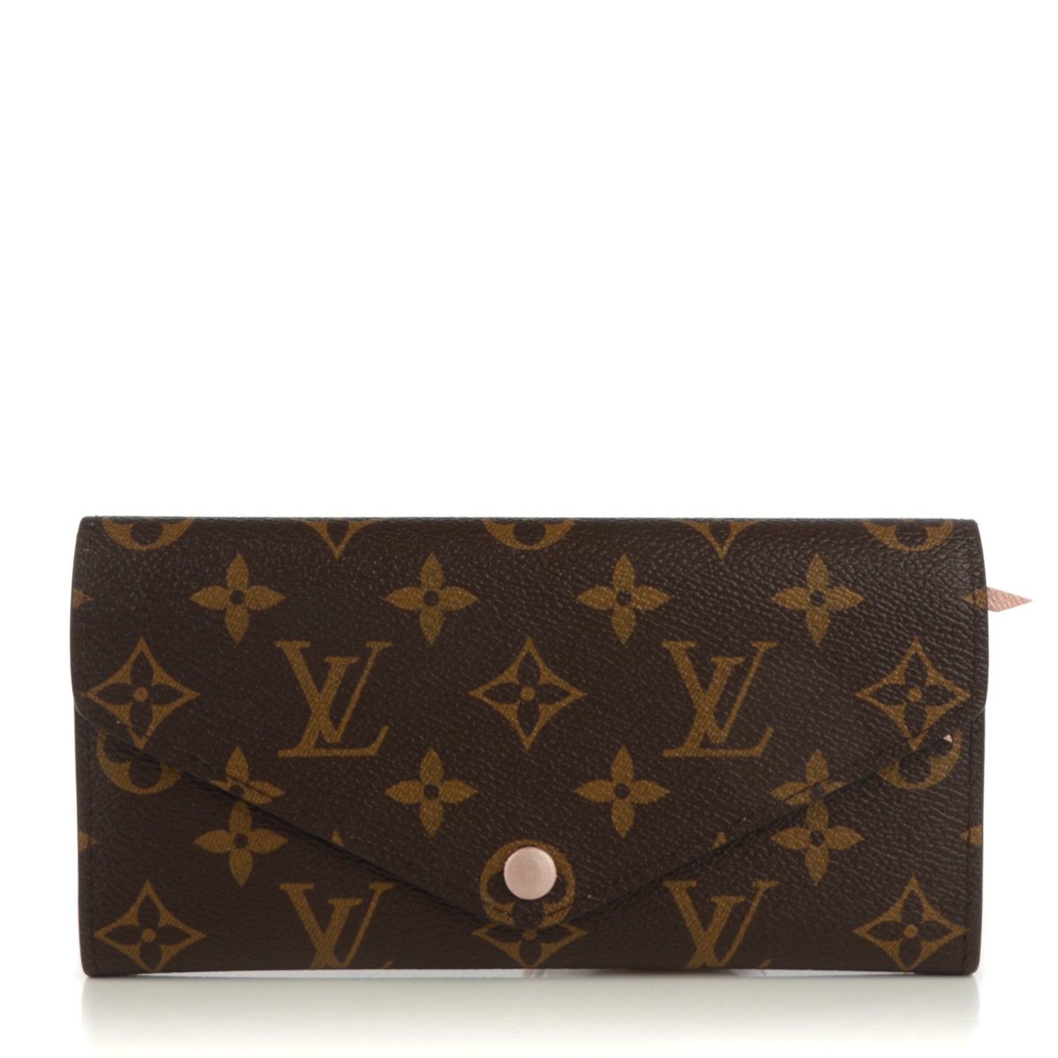 Louis Vuitton Monogram Josephine Wallet Rose Nacre 1 of 7