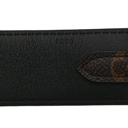Louis Vuitton Monogram Bandouliere Shoulder Strap Black 4 of 5