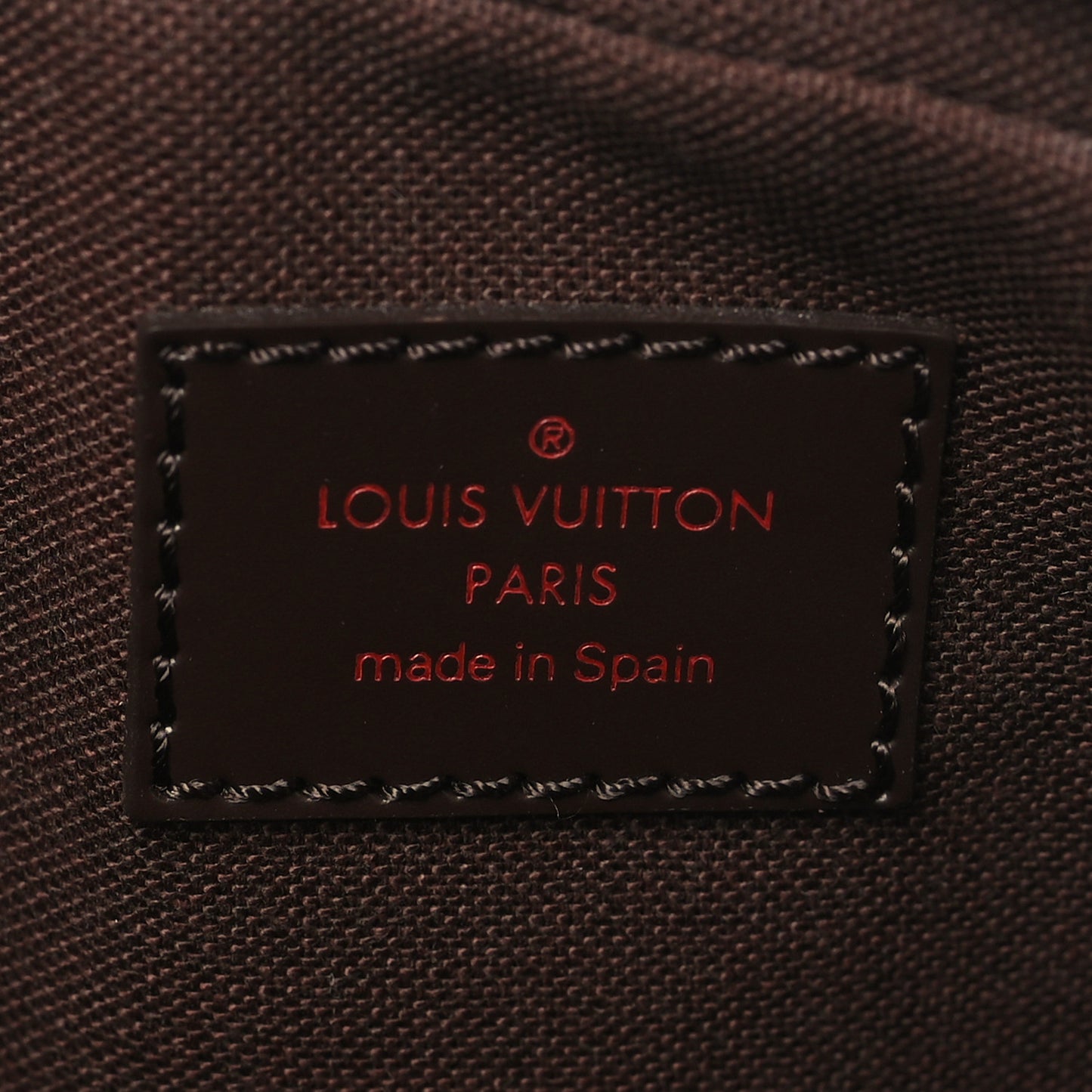 Damier Ebene Brooklyn Bum Bag