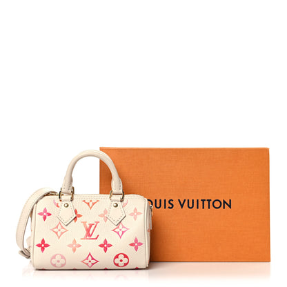 Louis Vuitton Empreinte Monogram Nano Speedy Sunrise Aquarelle 10 of 10