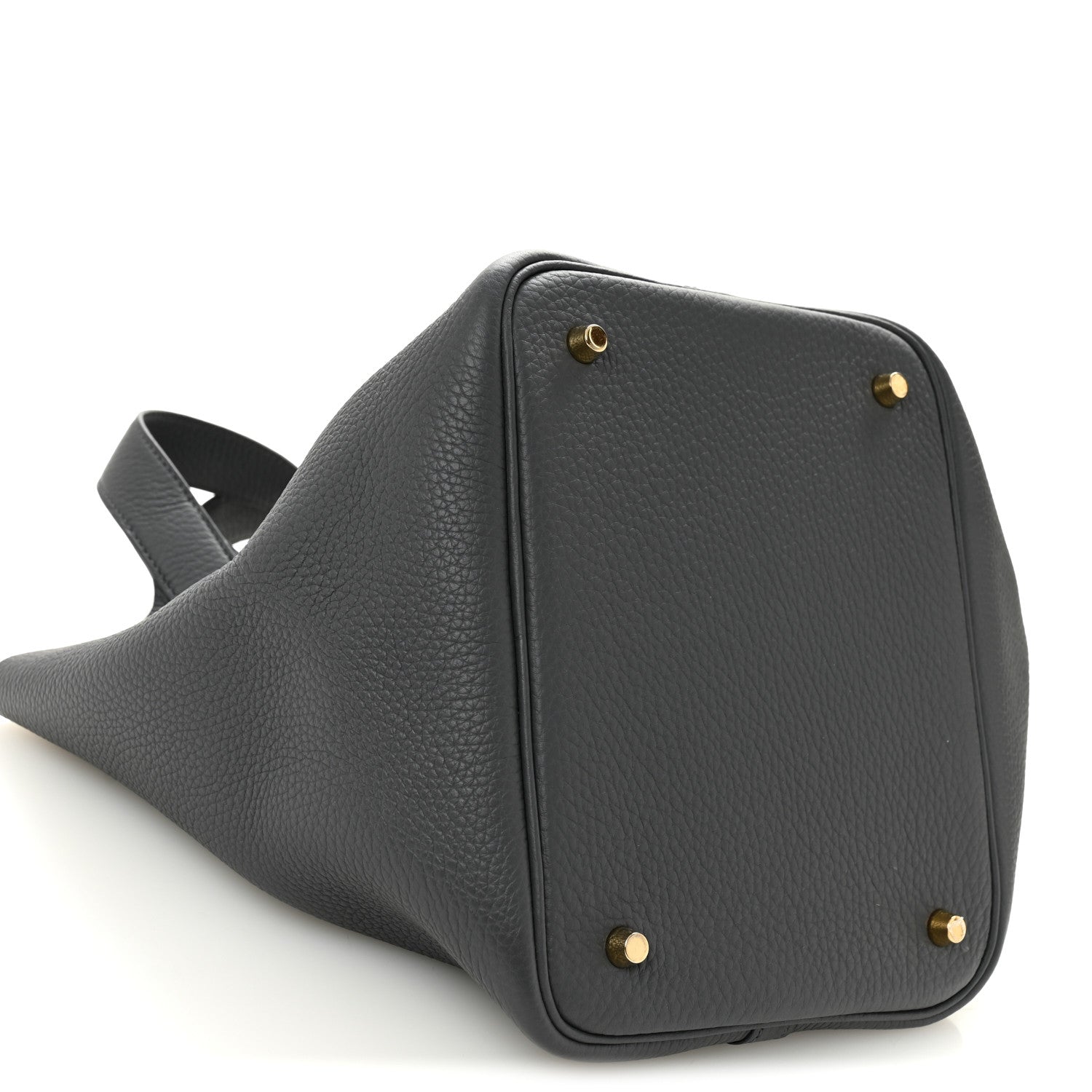 Hermes Taurillon Clemence Picotin Lock 22 MM Ardoise 9 of 10