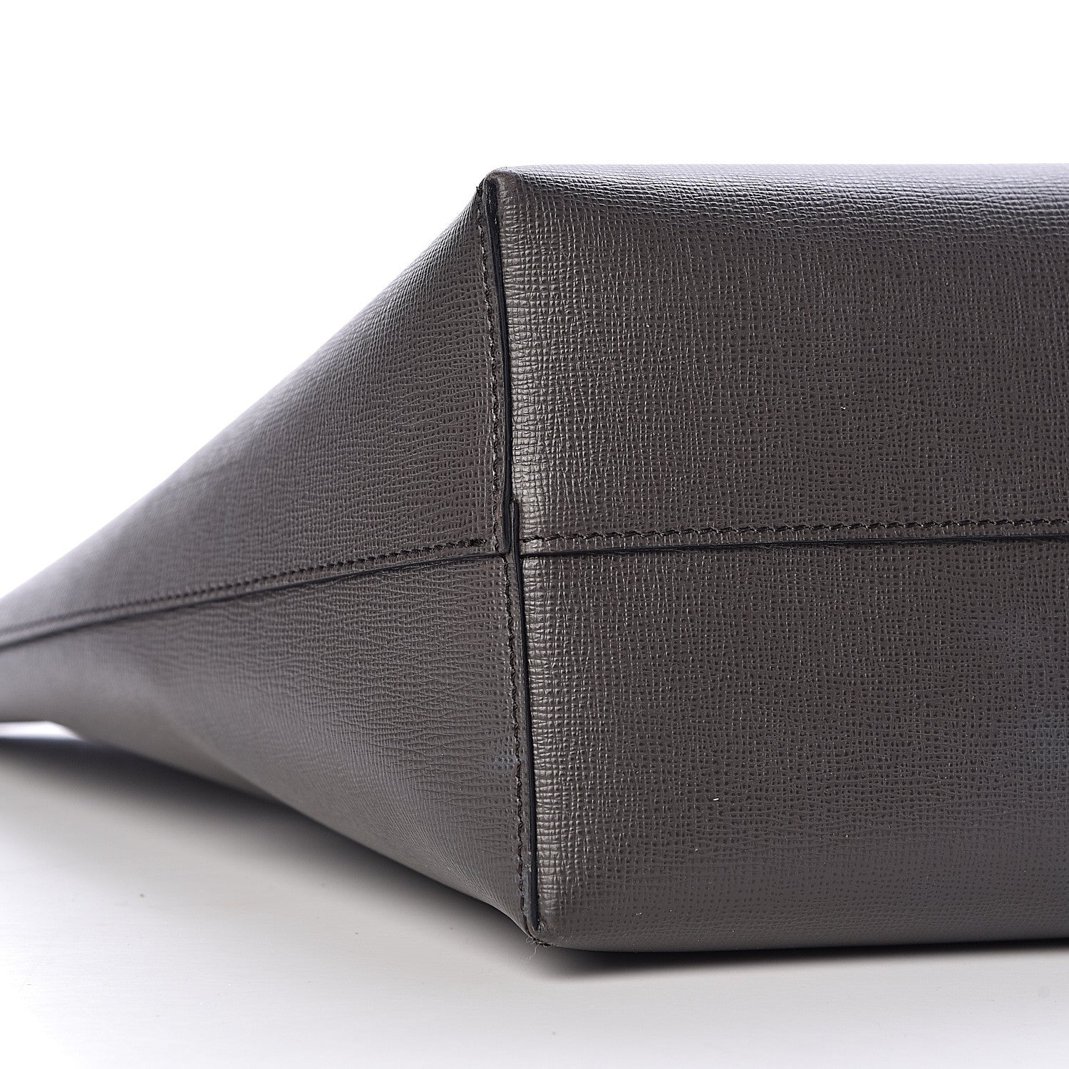 Tom Ford Grained Calfskin Small T Tote Grey 10 of 12