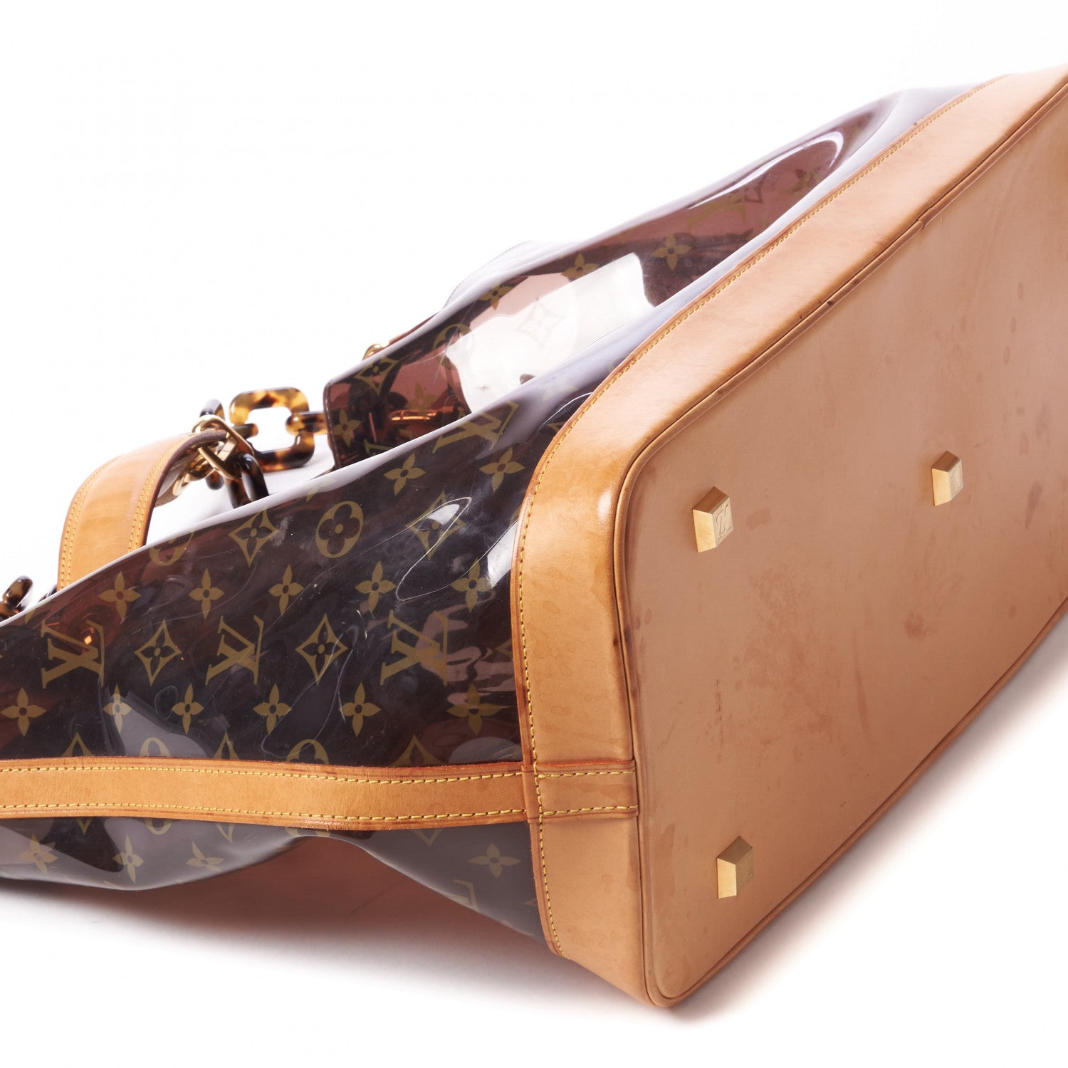 Louis Vuitton Vinyl Cabas Sac Ambre GM 6 of 8