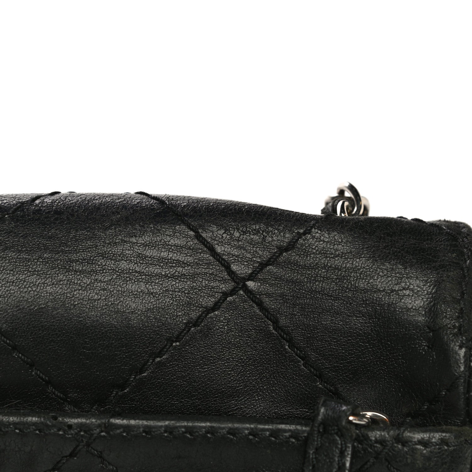 Chanel Lambskin Small Stitched Mini Flap Black 11 of 23
