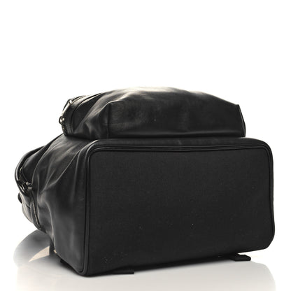 Saint Laurent Calfskin City Backpack Black 4 of 9