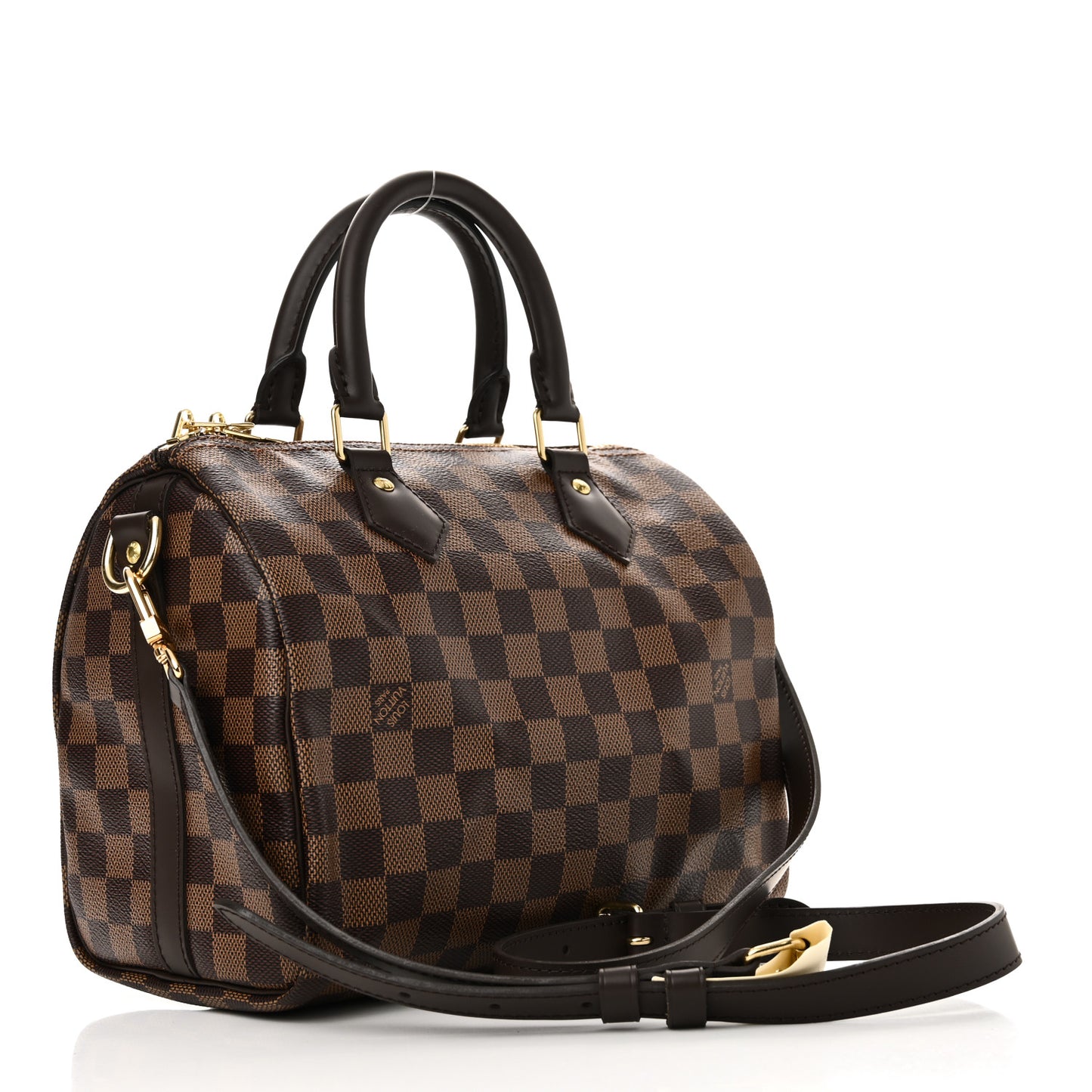 Damier Ebene Speedy Bandouliere 25