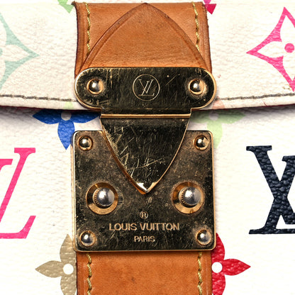 Louis Vuitton Monogram Multicolor Speedy 30 White 17 of 21