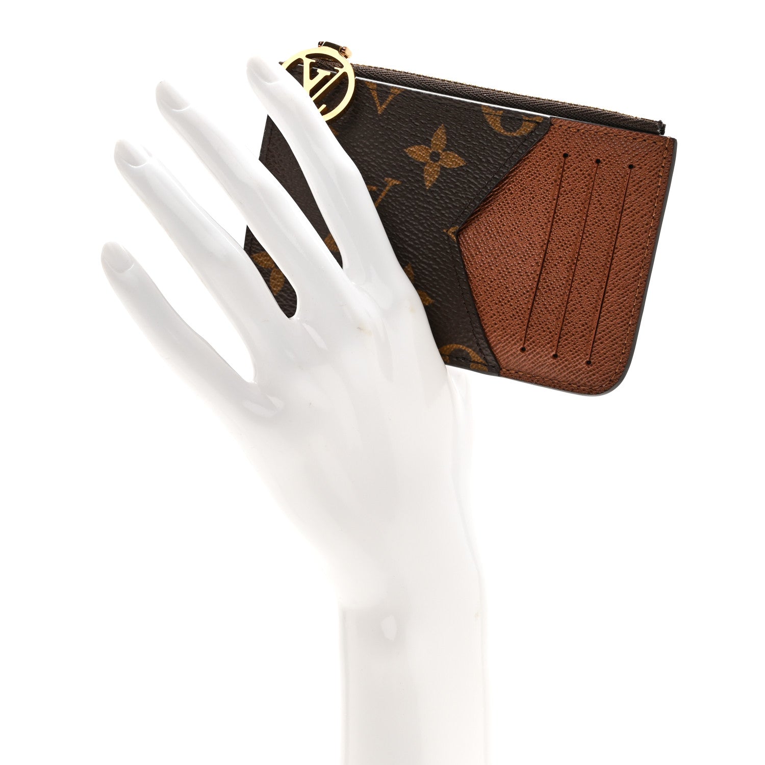 Louis Vuitton Monogram Zipped Romy Card Holder 2 of 7