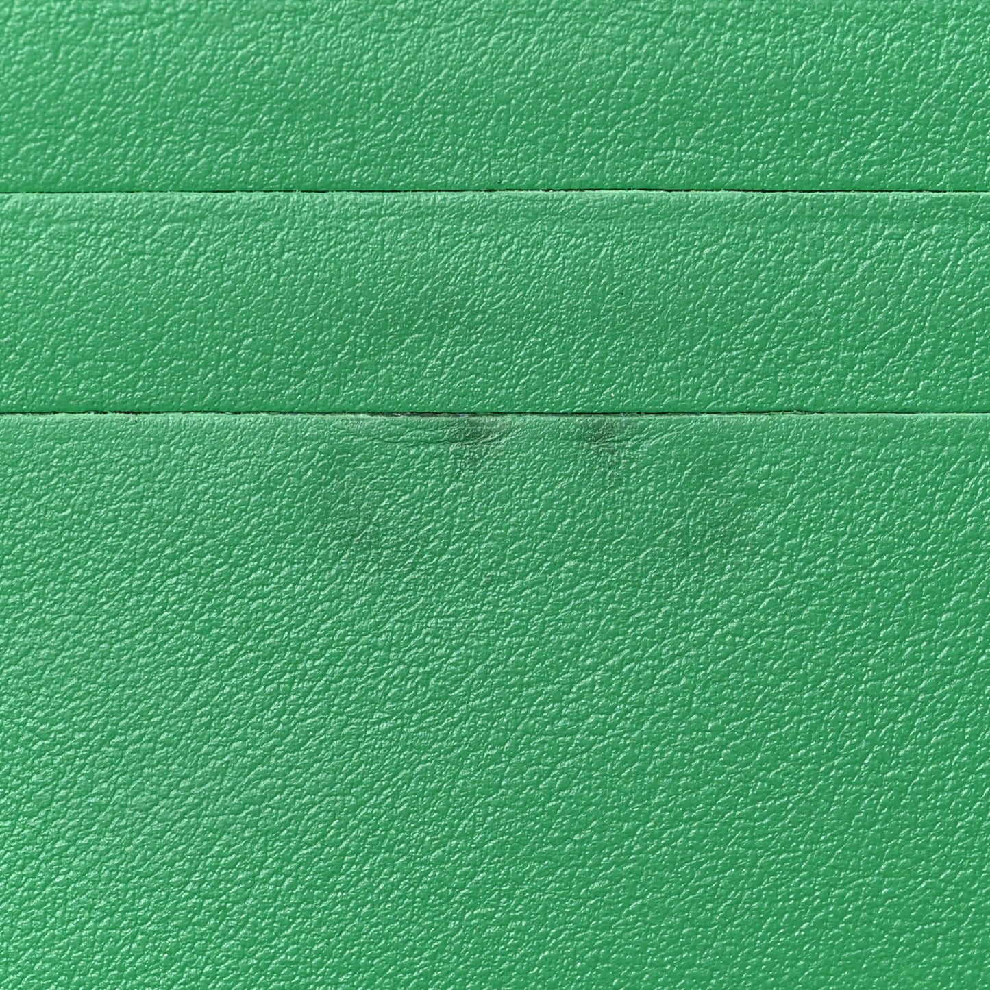 Caviar Quilted Compact Boy Wallet Green