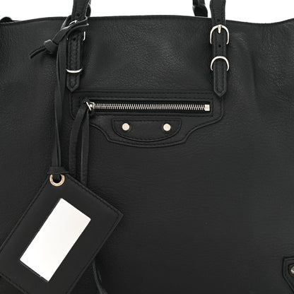 Balenciaga Veau Papier B4 Zip Around Tote Black 8 of 12