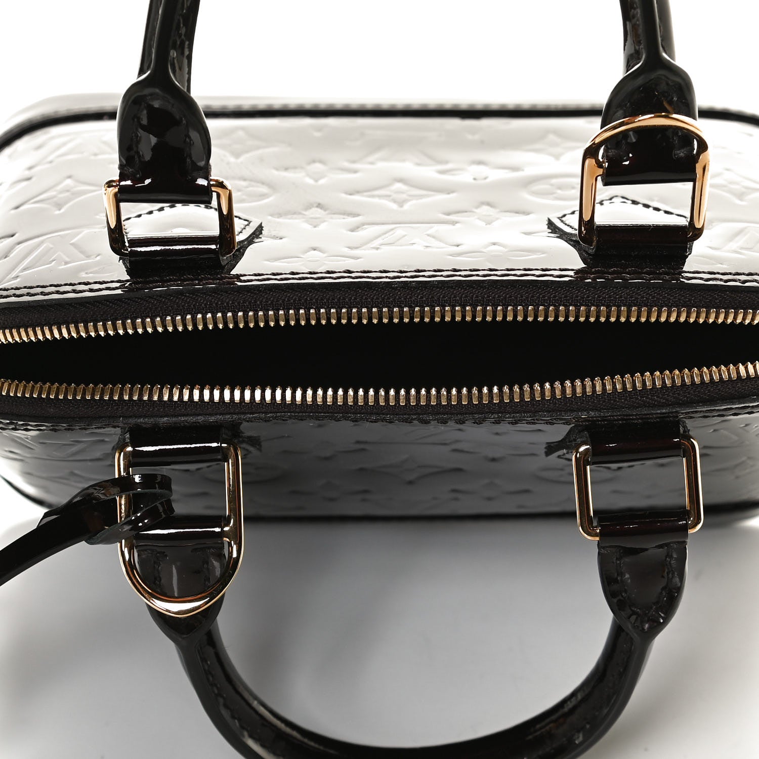 Louis Vuitton Vernis Alma BB Amarante 5 of 13