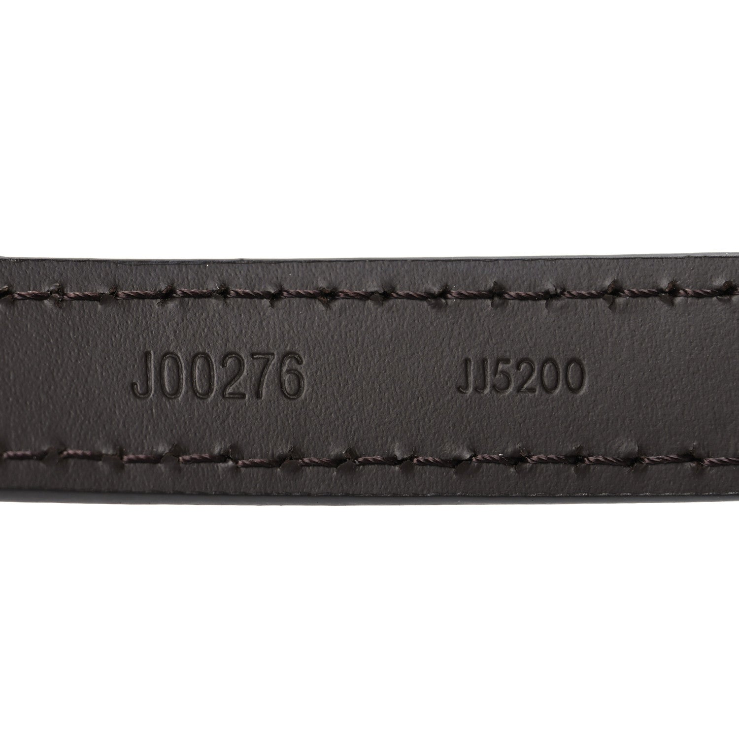 Louis Vuitton Calfskin 16mm Adjustable Shoulder Strap Ebene 5 of 5