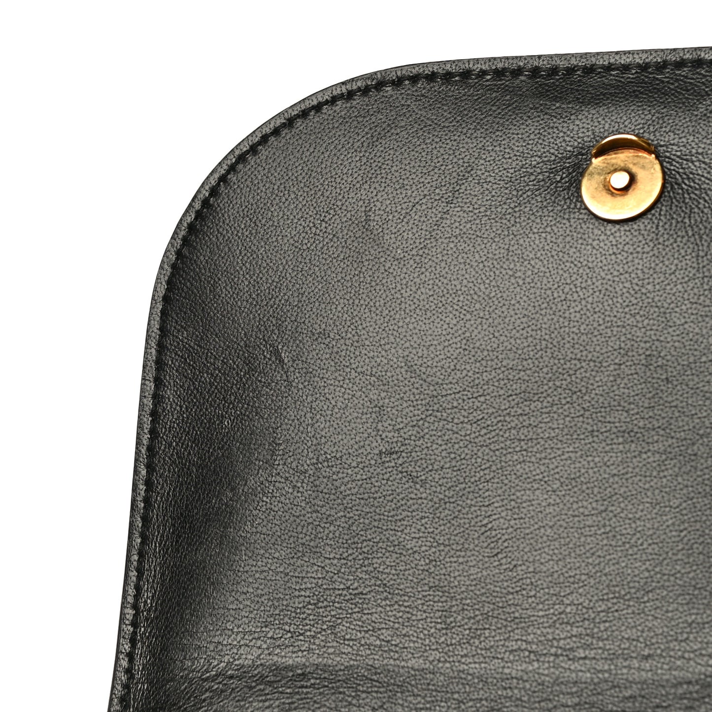 Grained Calfskin Logo Print Ville Day Bag XS Black