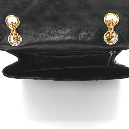 Chanel Aged Calfskin Quilted 2.55 Reissue Mini Flap Black 5 of 13