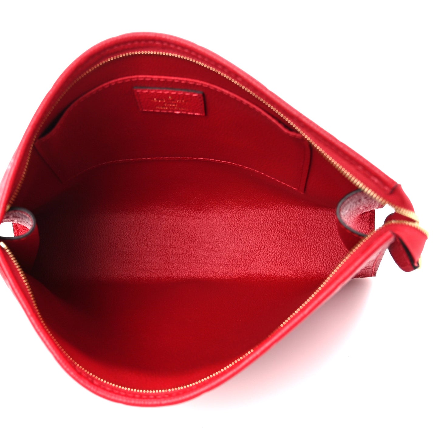 Empreinte Monogram Toiletry Pouch 26 Scarlet