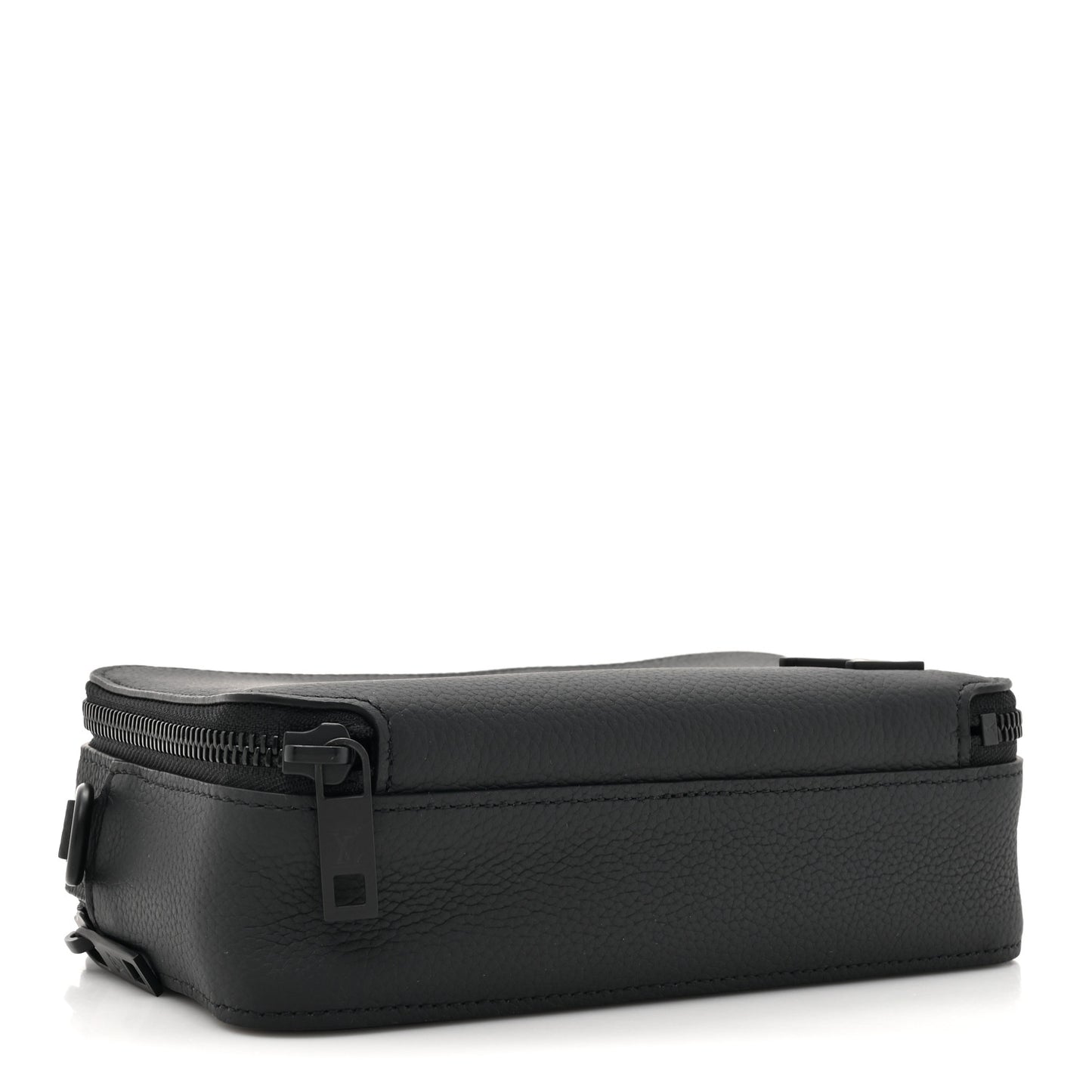 Calfskin Aerogram Alpha Wearable Wallet Black