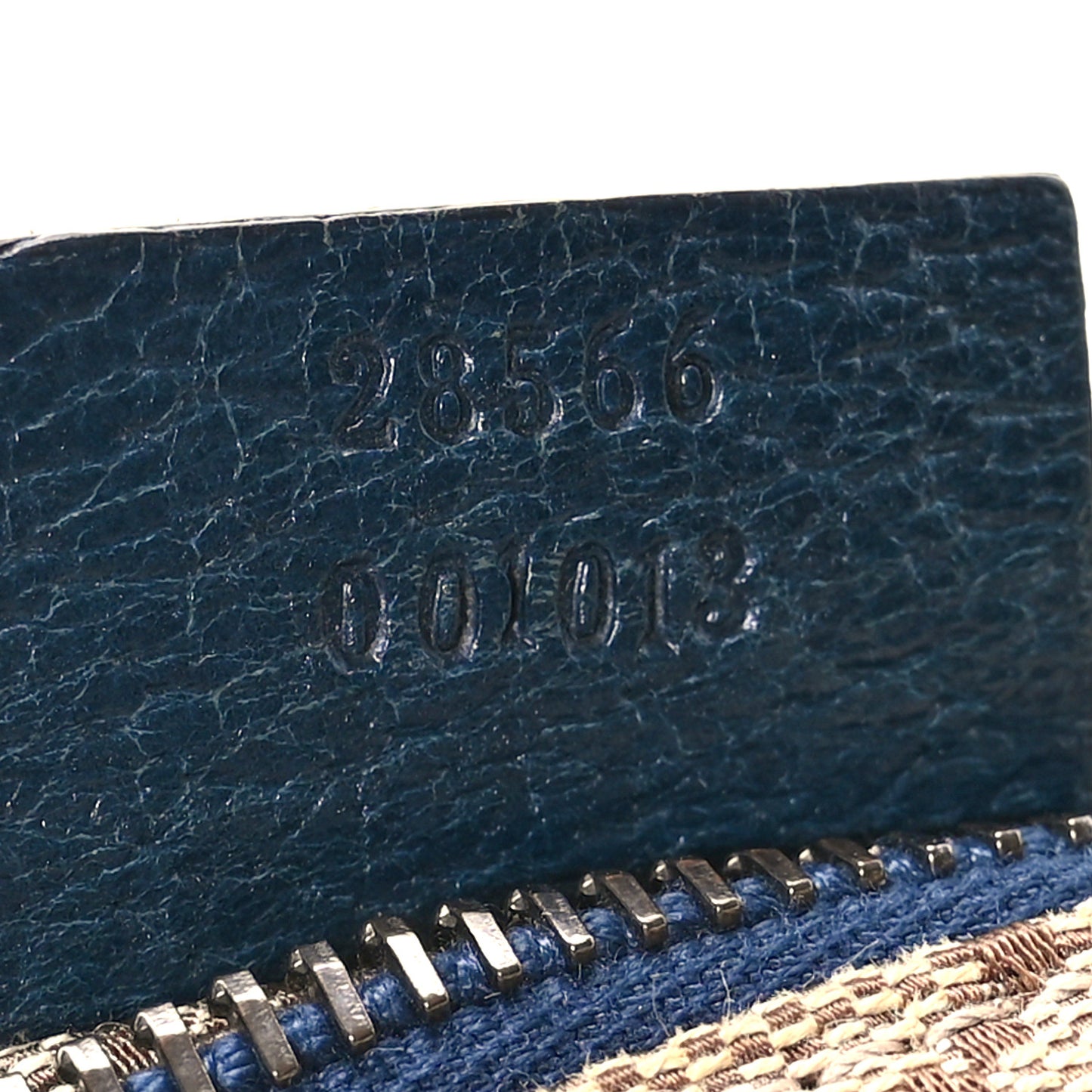 Monogram Web Belt Bag Navy