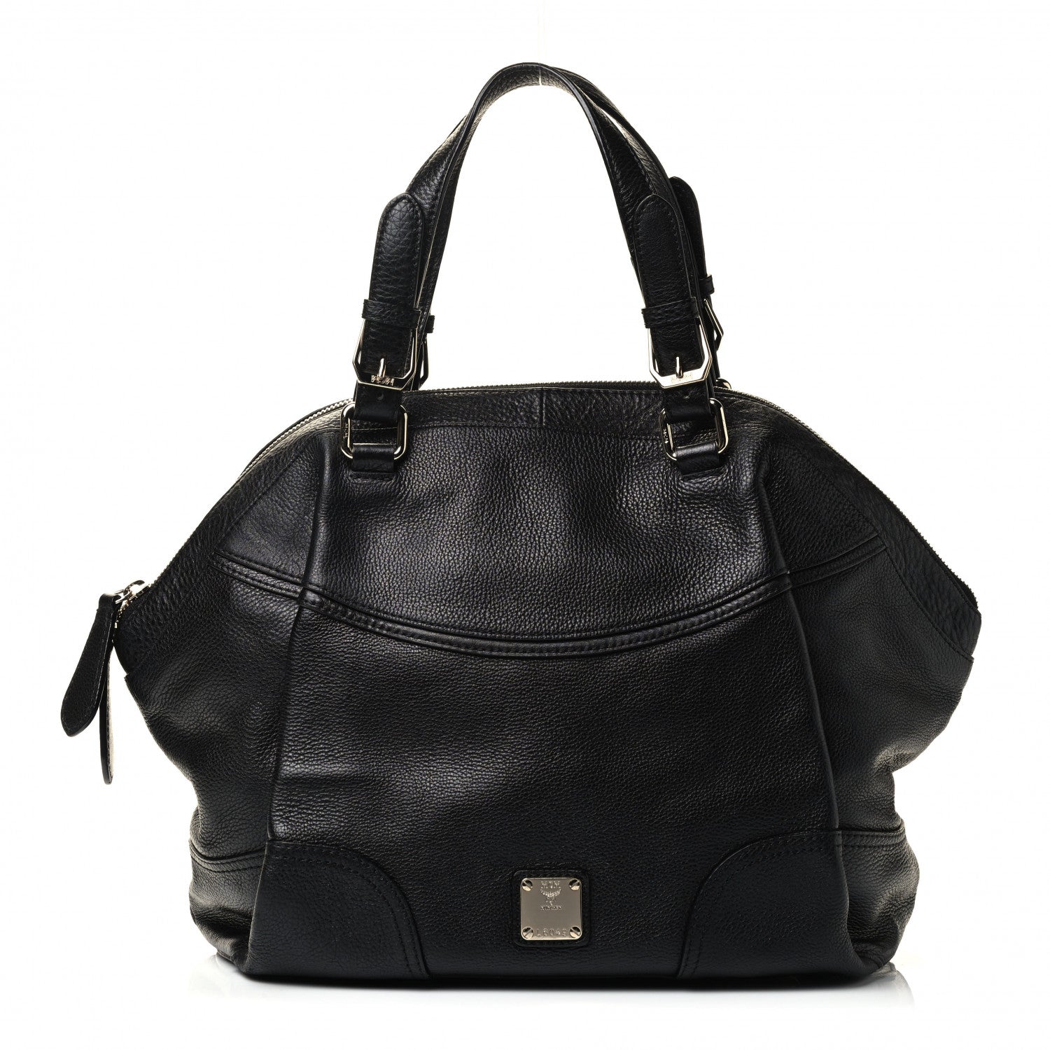 MCM Calfskin Bowler Black 1 of 4