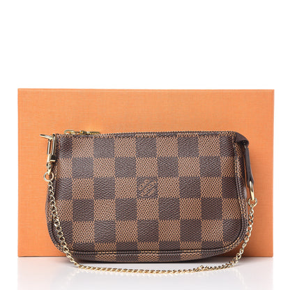 Louis Vuitton Damier Ebene Mini Pochette Accessories 10 of 10