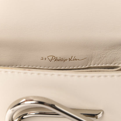 3.1 Phillip Lim 3.1 Calfskin Alix Soft Flap Clutch White 8 of 13