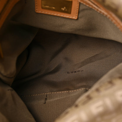 Fendi Zucchino Mama Baguette Beige 5 of 9