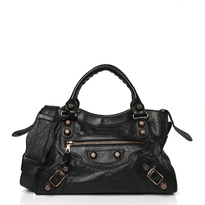 Balenciaga Agneau Giant 21 Rose Gold Hardware City Anthracite 3 of 10