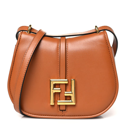 Fendi Vitello Brenta Cher Small Fendi C'mon Brandy 1 of 10