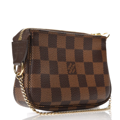 Louis Vuitton Damier Ebene Mini Pochette Accessories 3 of 8