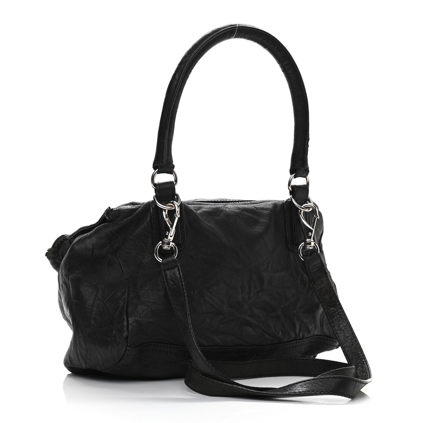 Tumbled Sheepskin Small Pandora Black