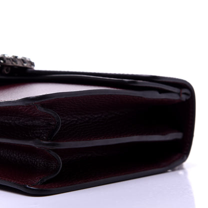 Gucci Dollar Calfskin Crystal Small Dionysus Shoulder Bag Vintage Bordeaux 7 of 10