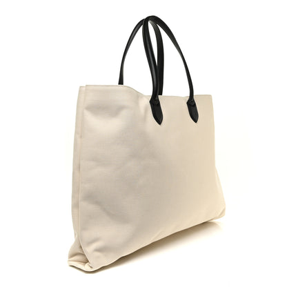 Burberry Canvas Lewes Tote Natural 2 of 10