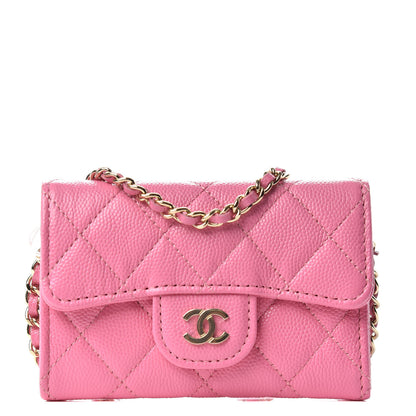 Chanel Caviar Quilted Belt Bag Pink 1 of 8