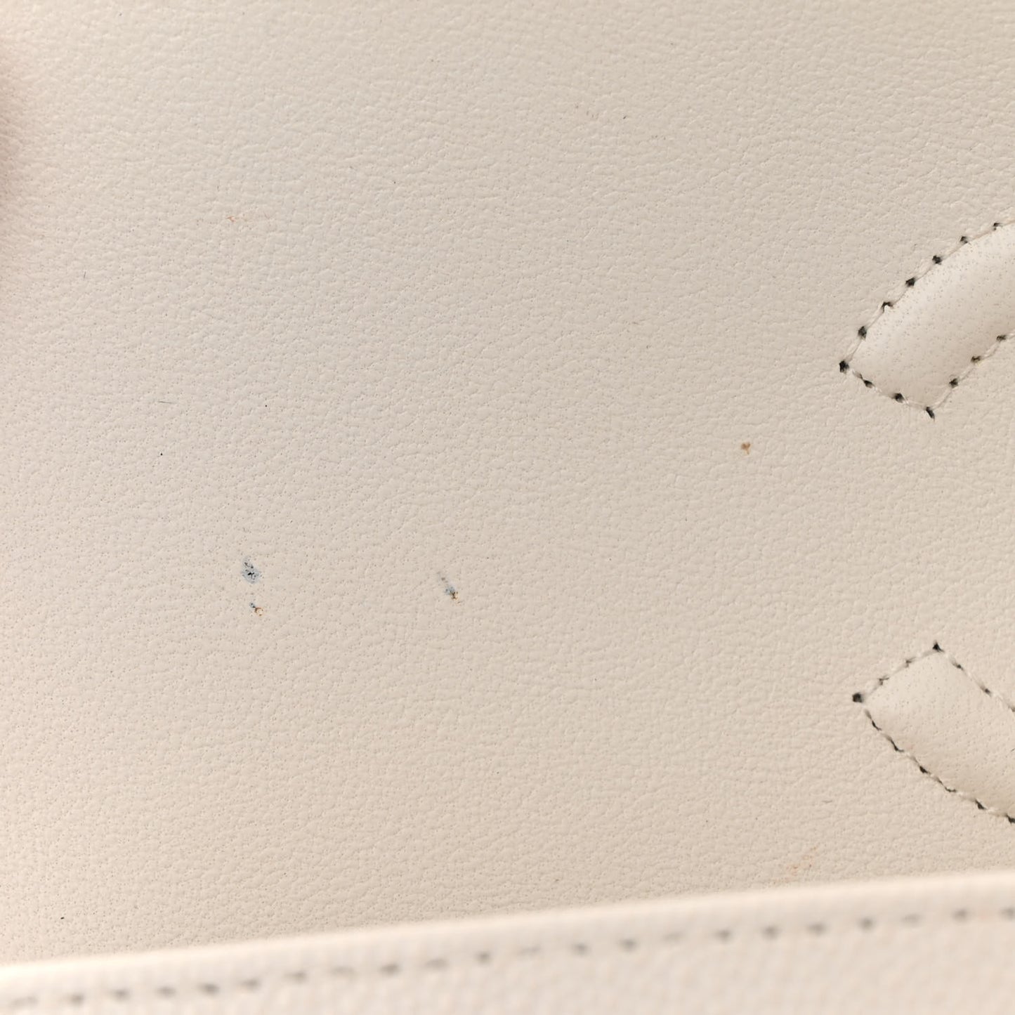 Caviar Quilted Small Double Flap White