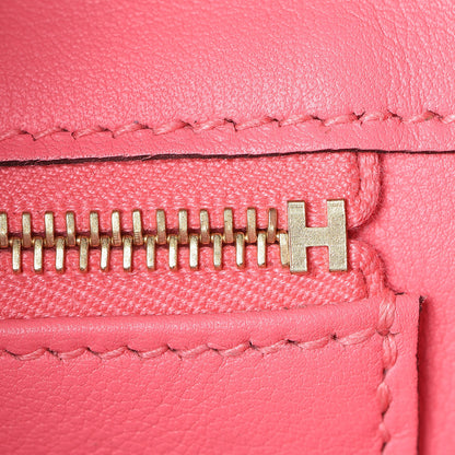 Hermes Swift Birkin 25 Rose Azalee 23 of 36