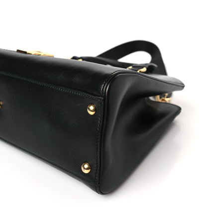Gucci Calfskin Large Sylvie Top Handle Tote Black 9 of 9