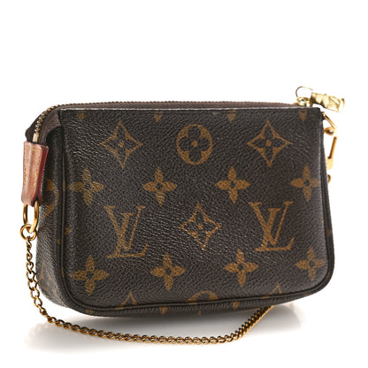 Louis Vuitton Monogram Mini Pochette Accessories 4 of 12