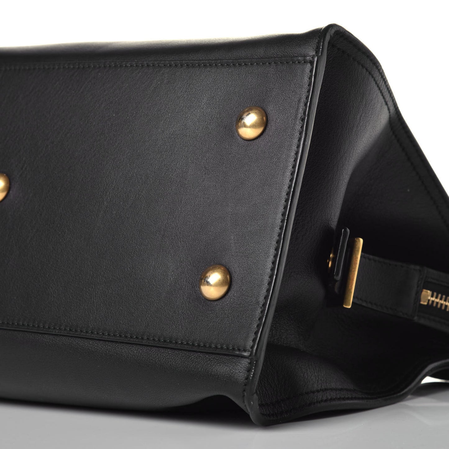 Calfskin Small Classic Y Cabas Black