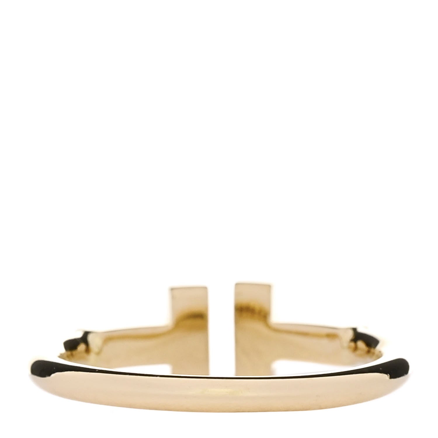 Tiffany 18K Yellow Gold T Wire Ring 48 4.5 3 of 5