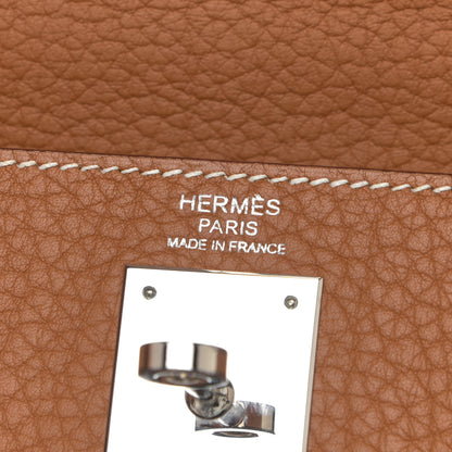 Hermes Fjord Sellier Kelly 32 Gold 5 of 9