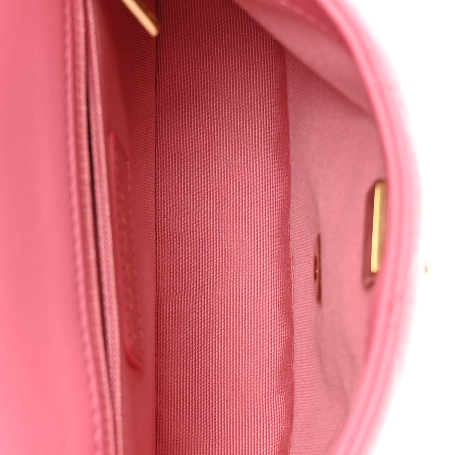 Lambskin Quilted CC Small Dynasty Flap Pink