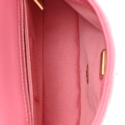 Chanel Lambskin Quilted CC Small Dynasty Flap Pink 4 of 10