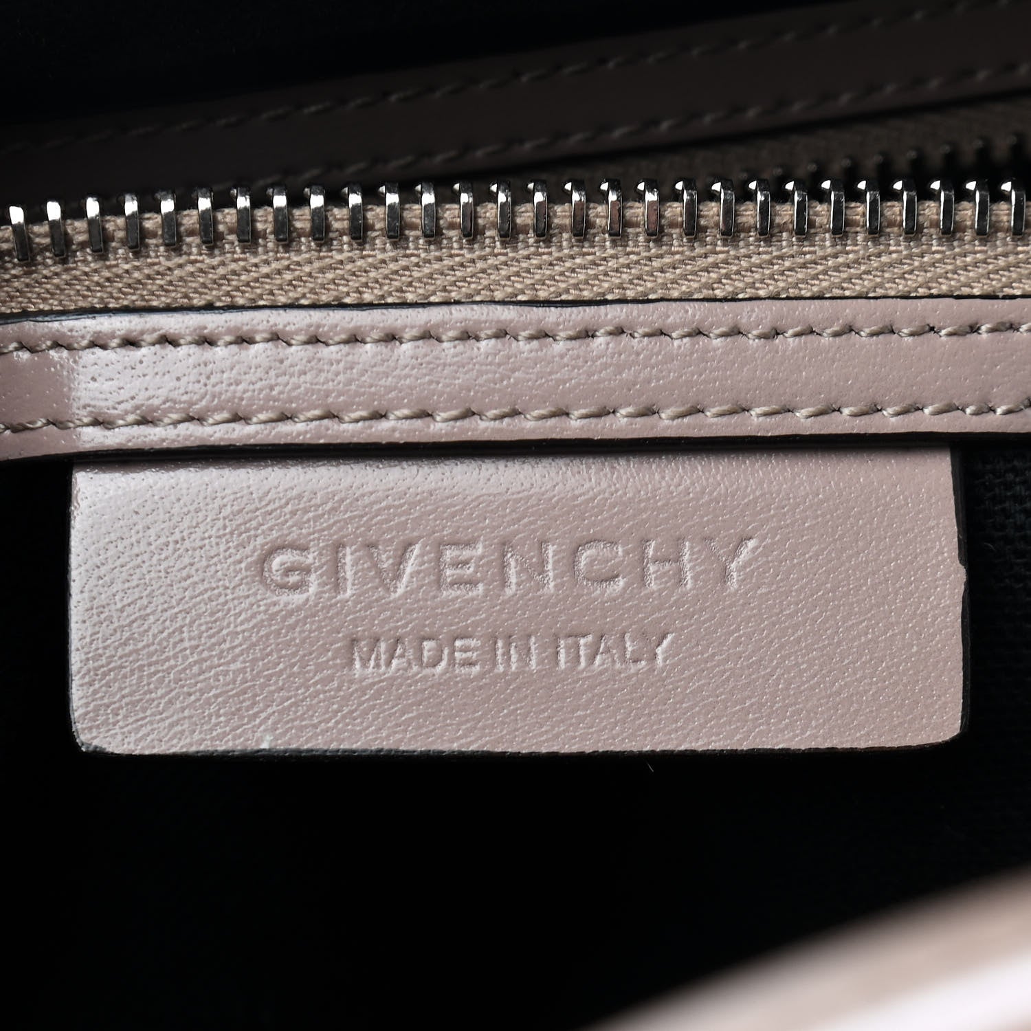 Givenchy Shiny Lord Calfskin Medium Antigona Taupe 6 of 12