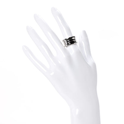 Bulgari 18K White Gold B.Zero1 Four-Band Ring 53 6.5 4 of 12