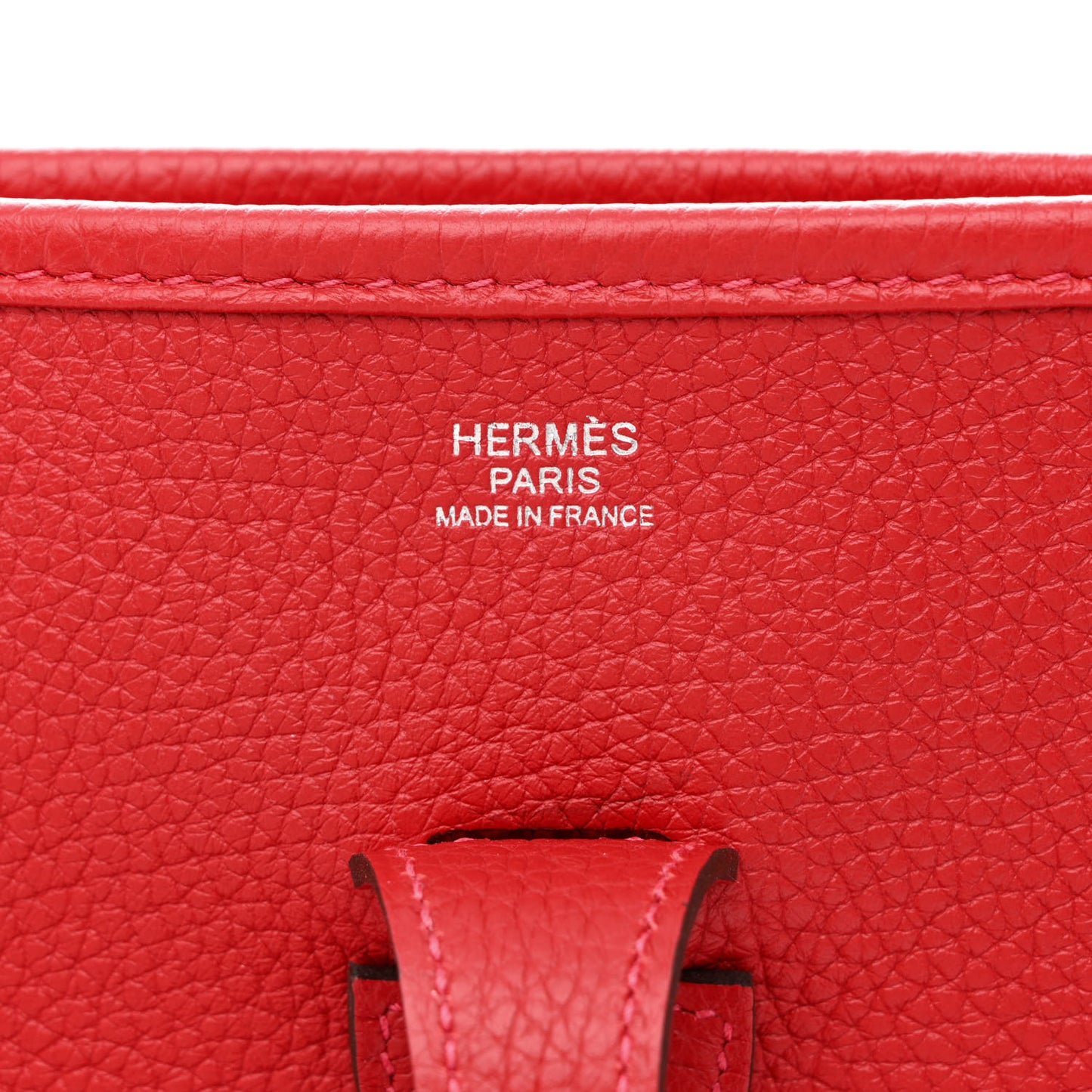 Taurillon Clemence Evelyne III PM Rouge Casaque