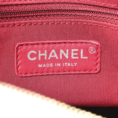 Chanel Aged Calfskin Quilted Medium Gabrielle Hobo Black White 6 of 10