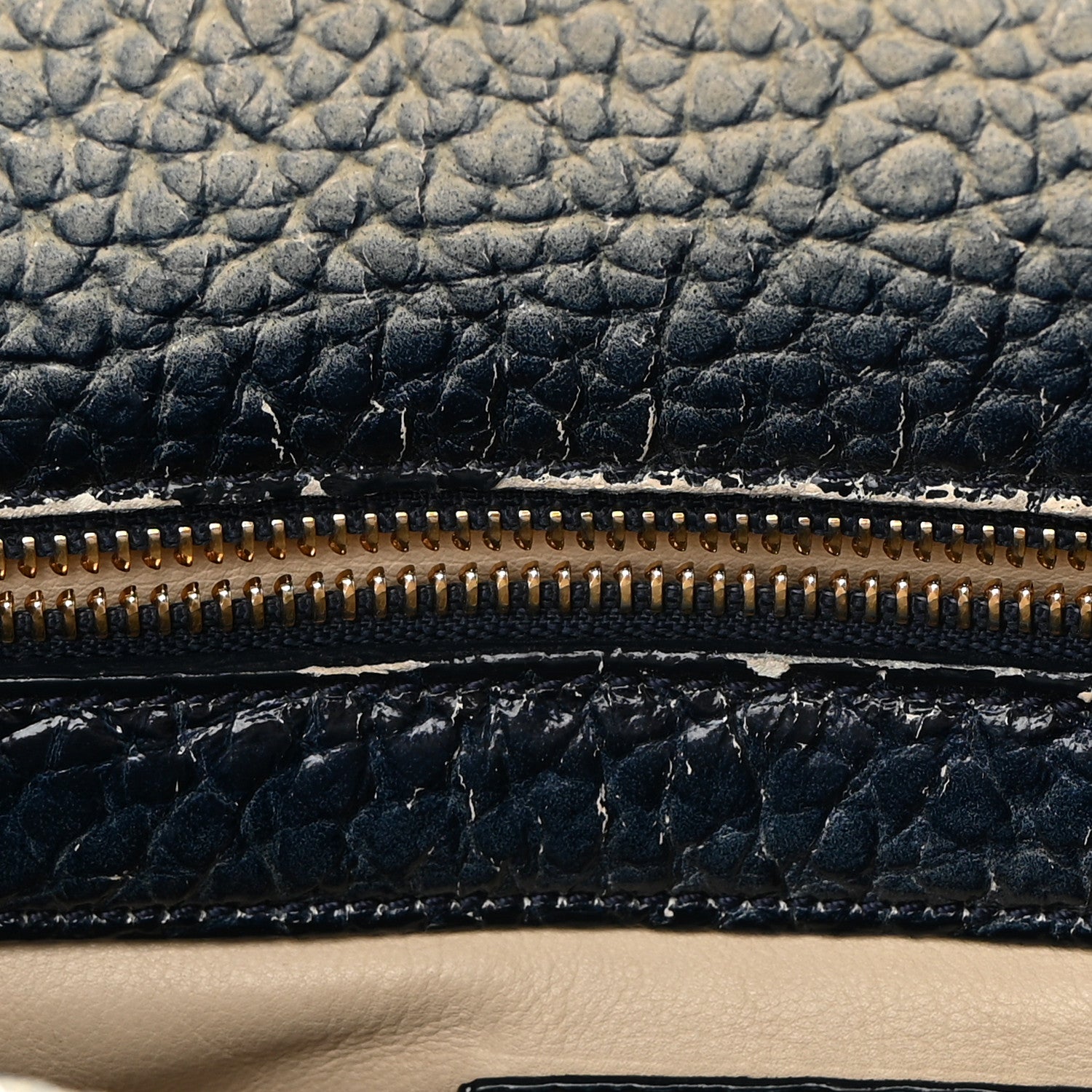 Louis Vuitton Denim Stripes Polka Dot Corsaire Navy 15 of 15
