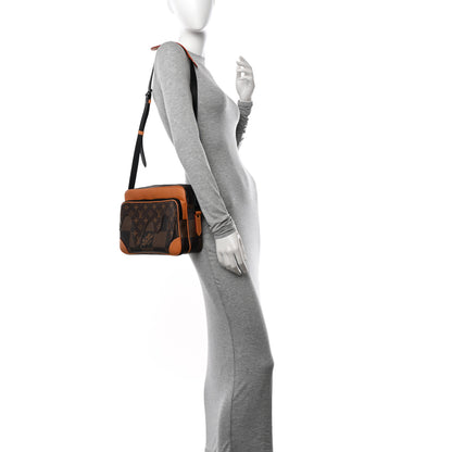 Louis Vuitton x NIGO Giant Damier Ebene Monogram Nil Messenger 2 of 11