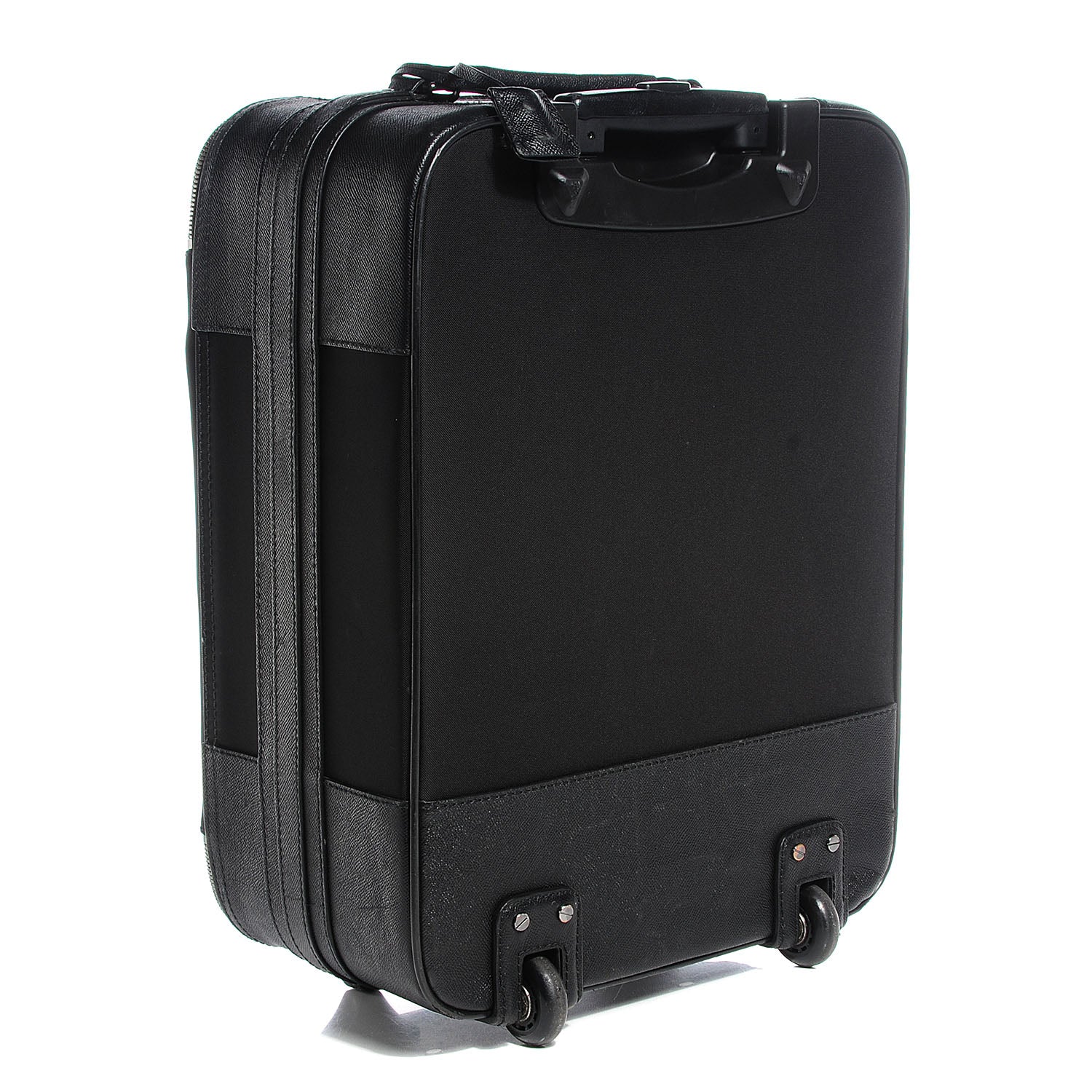 Burberry Smoked Check Carry-On Suitcase Black 3 of 10